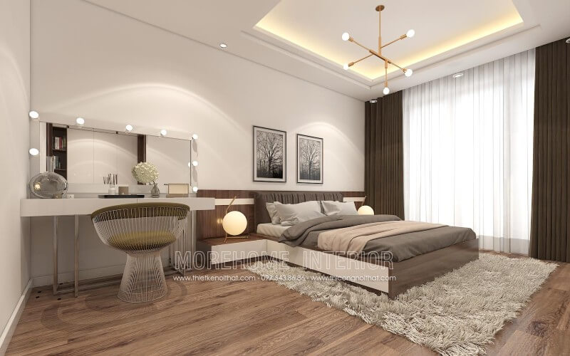 Giường ngủ chung cư hiện đại Giường ngủ chung cư hiện đại