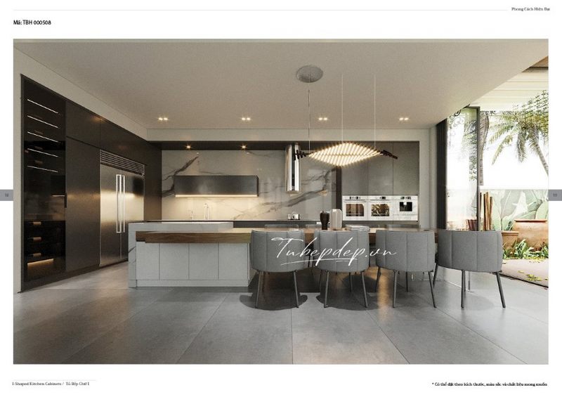 Ấn tượng 21 mẫu thiết kế bàn ăn đẹp, sang trọng