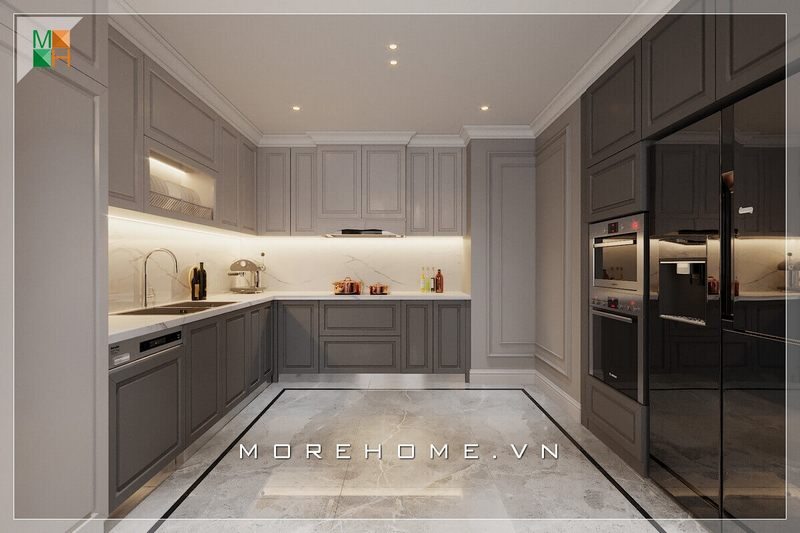 #26 ý tưởng thiết kế nội thất nhà bếp đẹp, ấn tượng cho căn hộ chung cư 2022