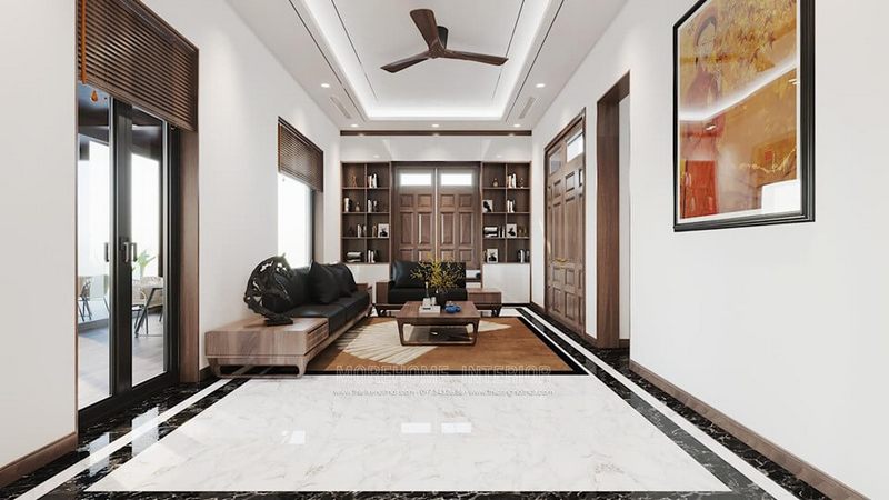 Mẫu đá ốp lát sàn nhà sang trọng