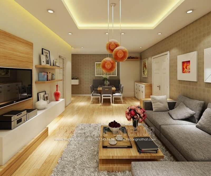 MH-HD001 là một bàn trà đẹp được sử dụng để trang trí phòng khách chung cư.